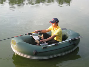 鲤城钓鱼充气橡皮船